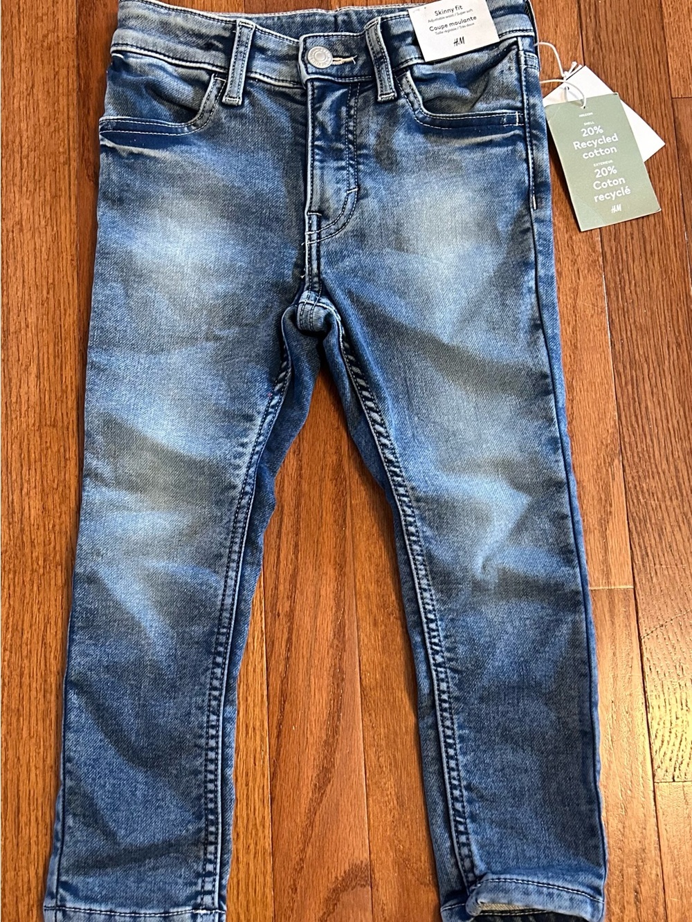 H&M Boys' Blue Skinny Stretch Jeans
